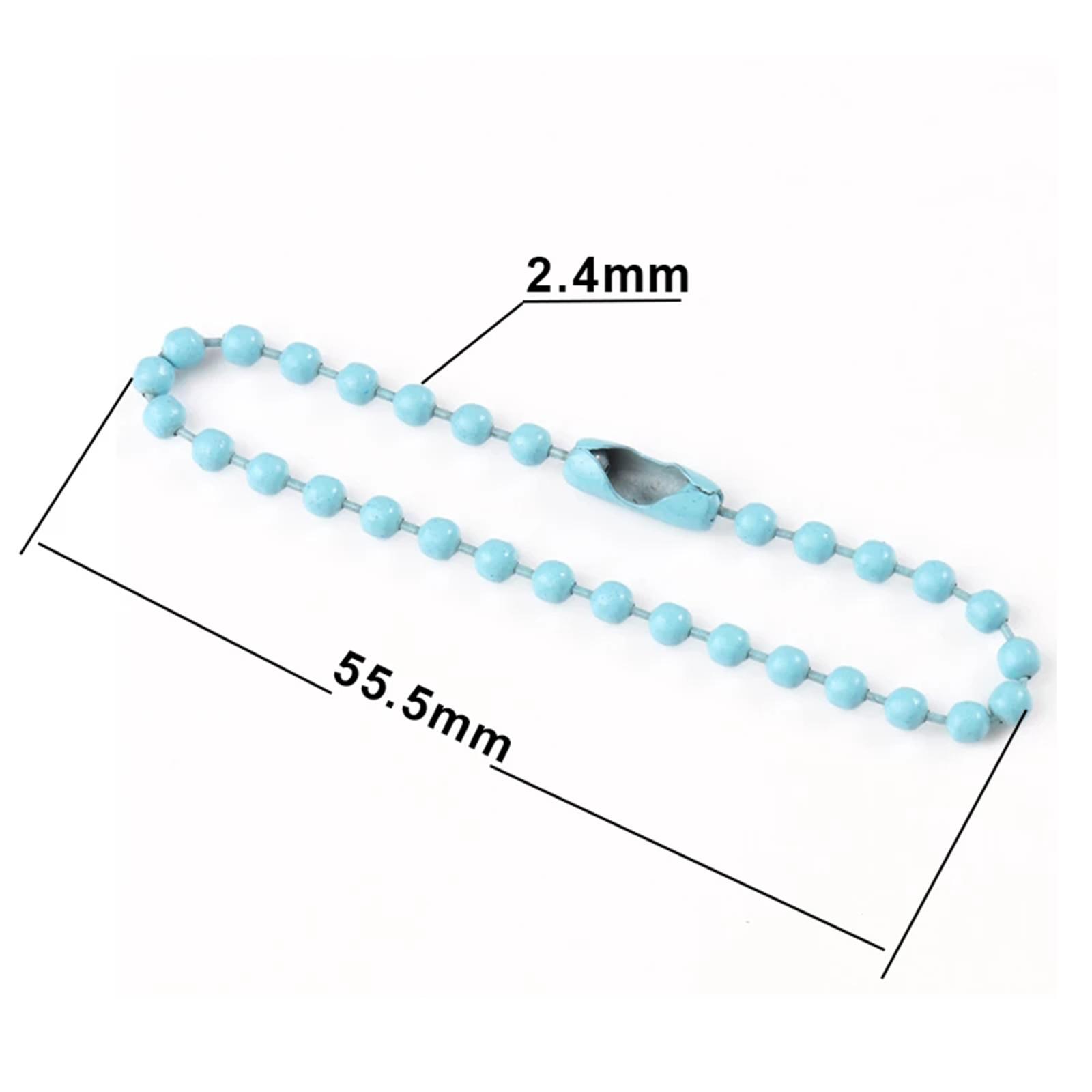 Xcm Chain - 100 adet Top Boncuk Zincir, Bağlantı
