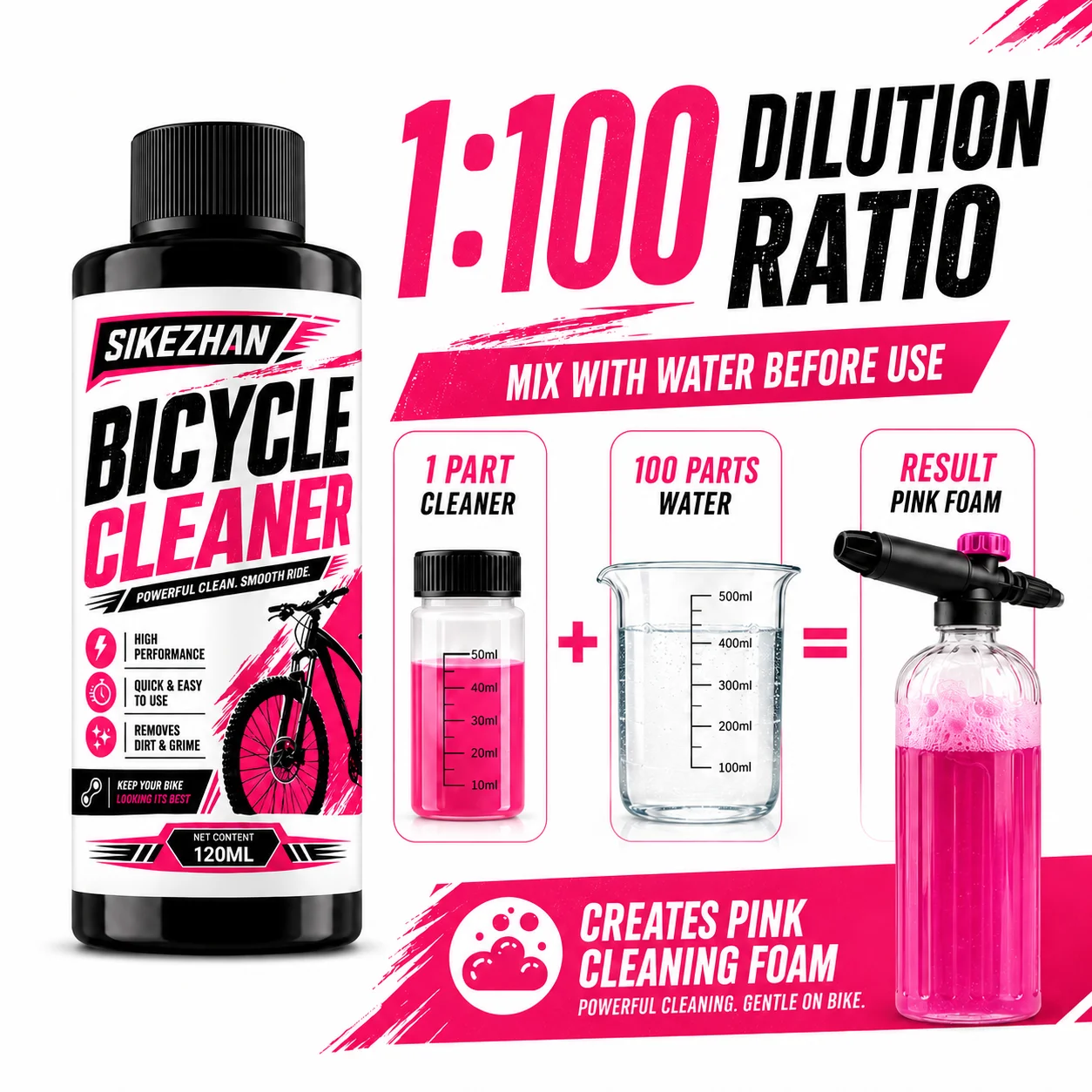 SIKEZHAN 120 ml Bisiklet Temiz - Chain Breaker incelemesi ve fiyatı