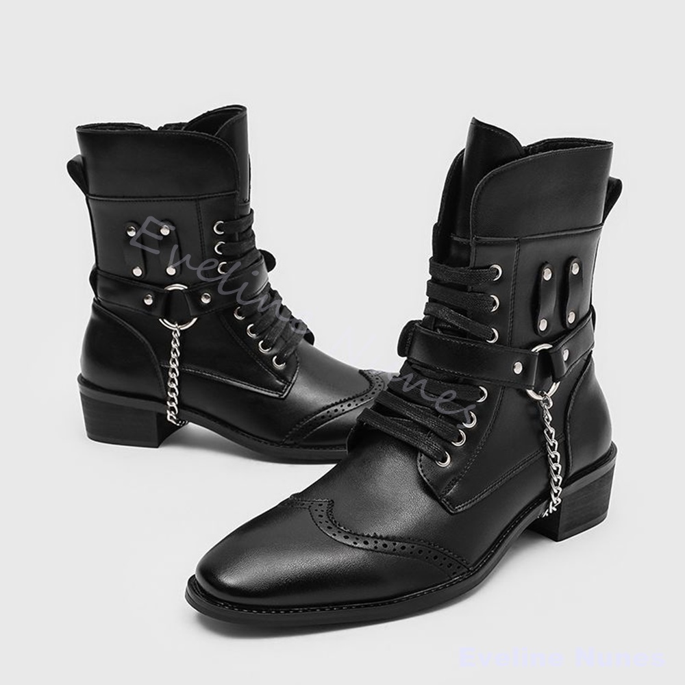 Punk Metal Zincirli Perçinli A - Motorcycle Chain incelemesi ve fiyatı