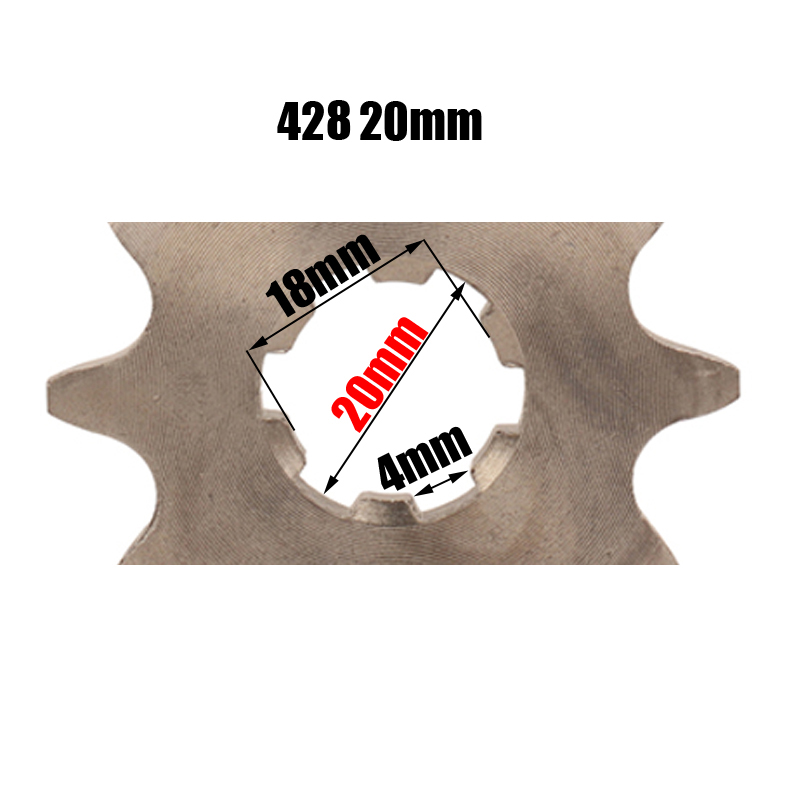 10T diş 428 ID 17mm /20mm ön m - 428 Chain incelemesi ve fiyatı